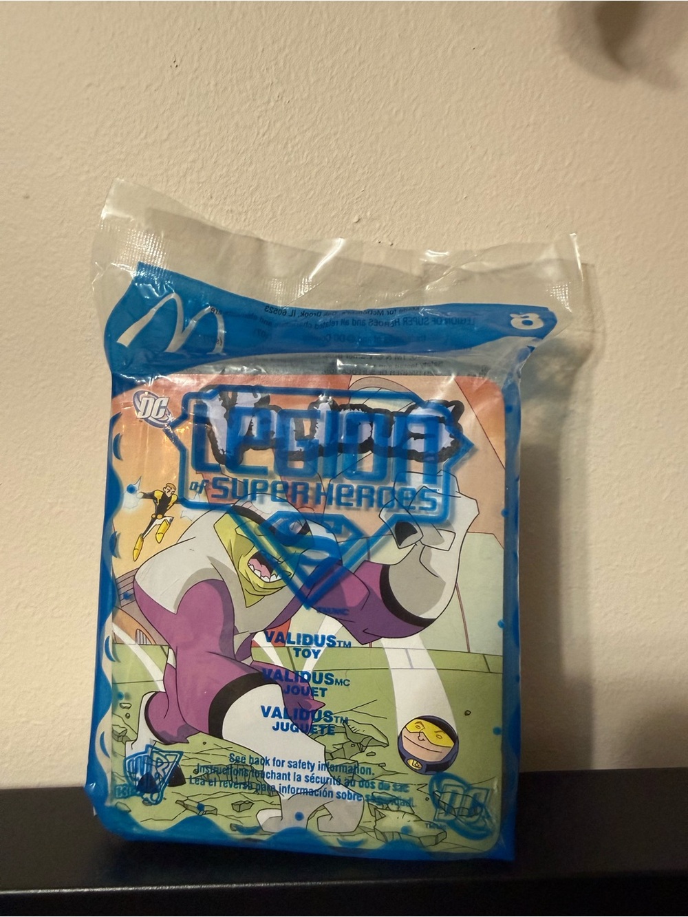 McDonald’s Legion of Super Heroes Validus #8 Sealed Happy Meal Toy 2007 DC